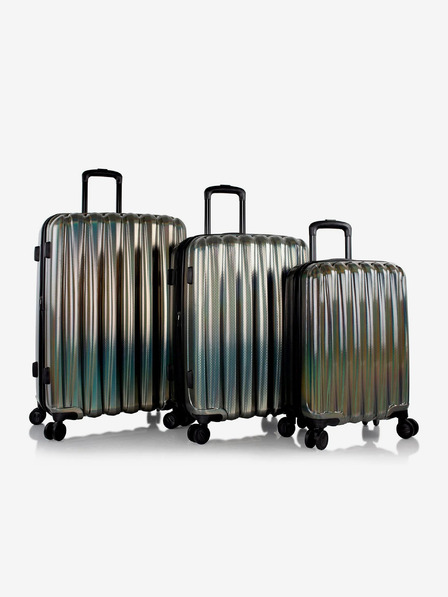 Heys Комплект от три пътнически куфара в тъмно сиво Heys Astro S,M,L