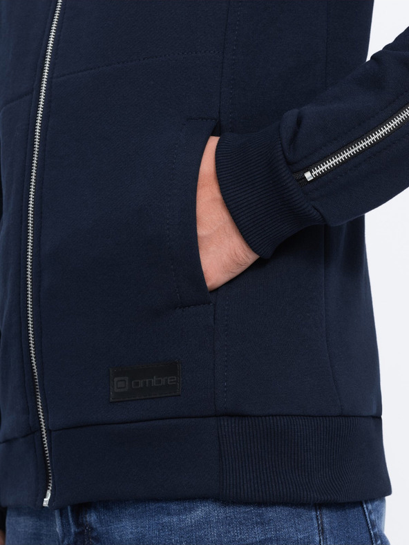 Ombre Clothing Тъмносин мъжки бомбър Ombre Clothing AMSTERDAM