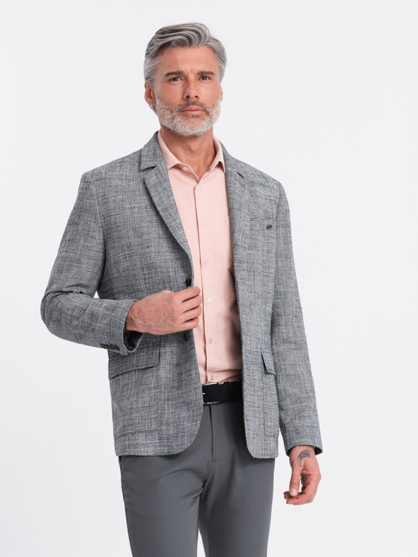 Ombre Clothing Сиво мъжко сако Ombre Clothing