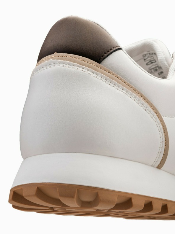 Ombre Clothing Бежово-бели мъжки маратонки Ombre Clothing