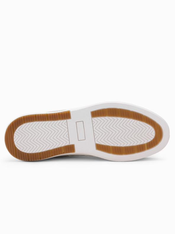 Ombre Clothing Бежови мъжки маратонки с прилепнали крачоли Ombre Clothing