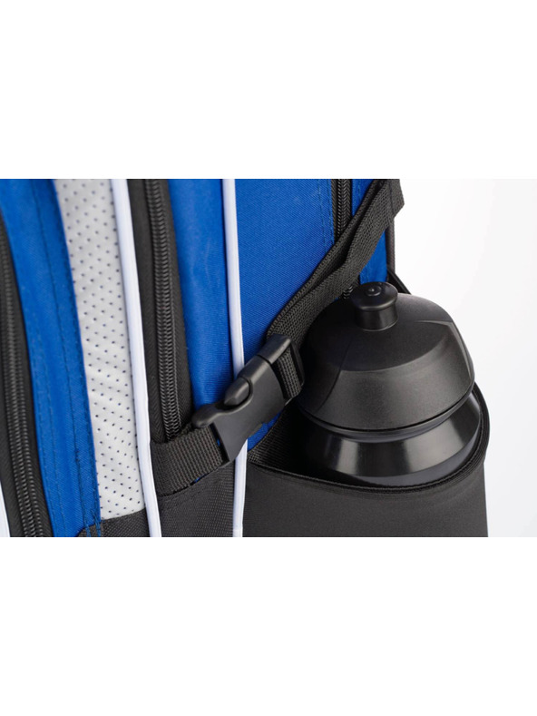 BAAGL  Синя училищна раница кубичен неон Baagl