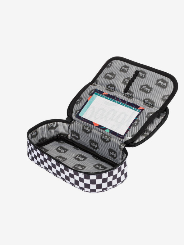 BAAGL  Черен училищен моливник skate ska Baagl