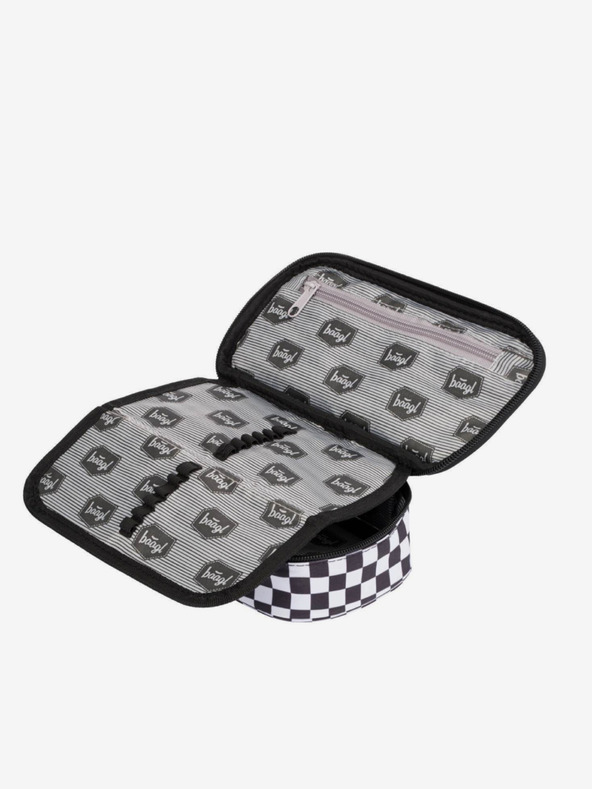 BAAGL  Черен училищен моливник skate ska Baagl