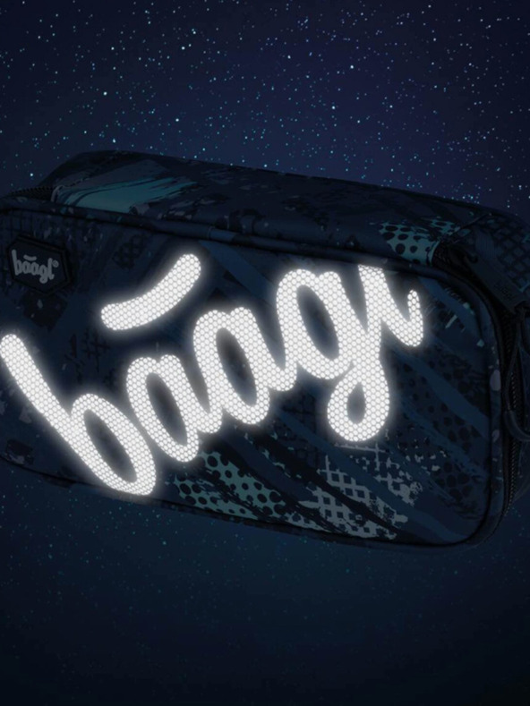 BAAGL  Син училищен моливник скейт структура Baagl