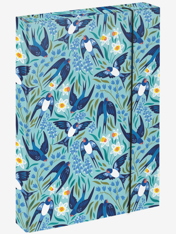 BAAGL  Синя училищна тетрадка A4 Baagl |Jumbo Swallows