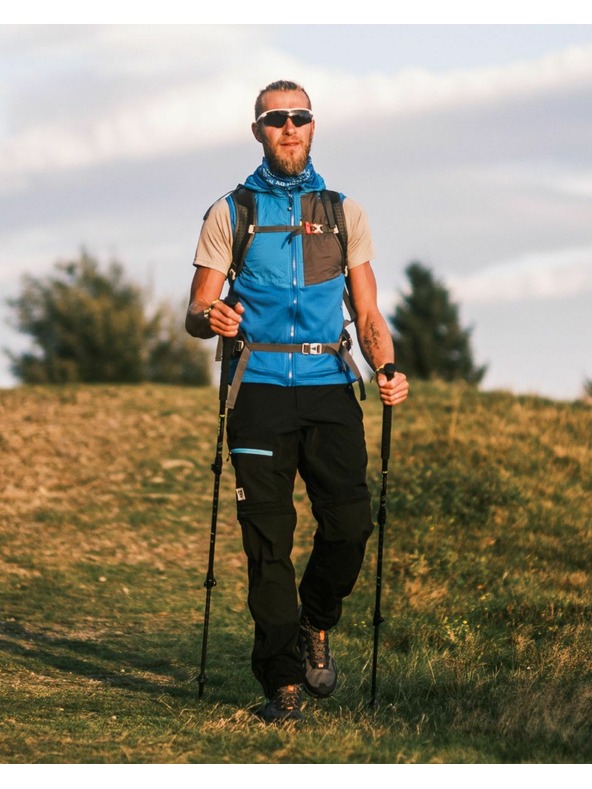 Kilpi Мъжка спортна жилетка Kilpi LENIA-M Blue