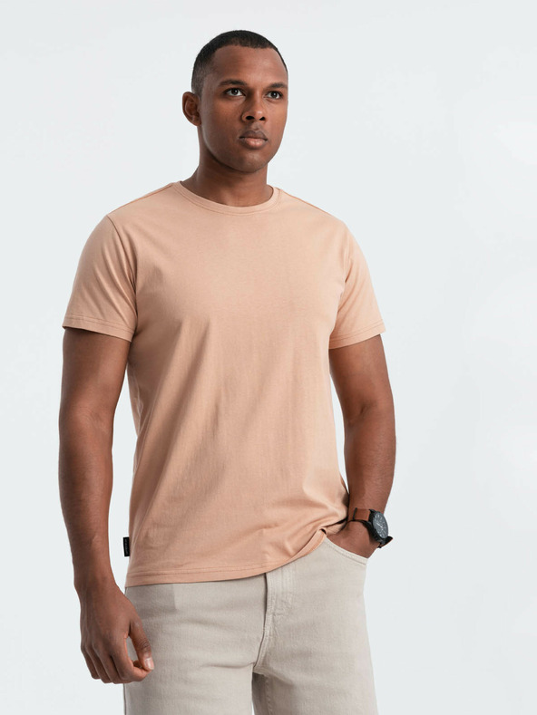 Ombre Clothing Мъжка класическа памучна тениска BASIC Ombre Clothing