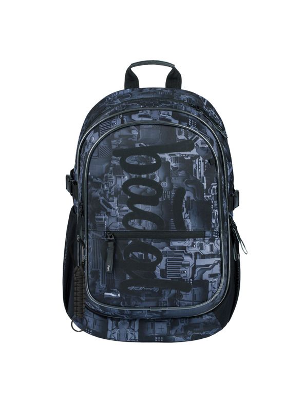 BAAGL  Сива ученическа раница Baagl Core Technic