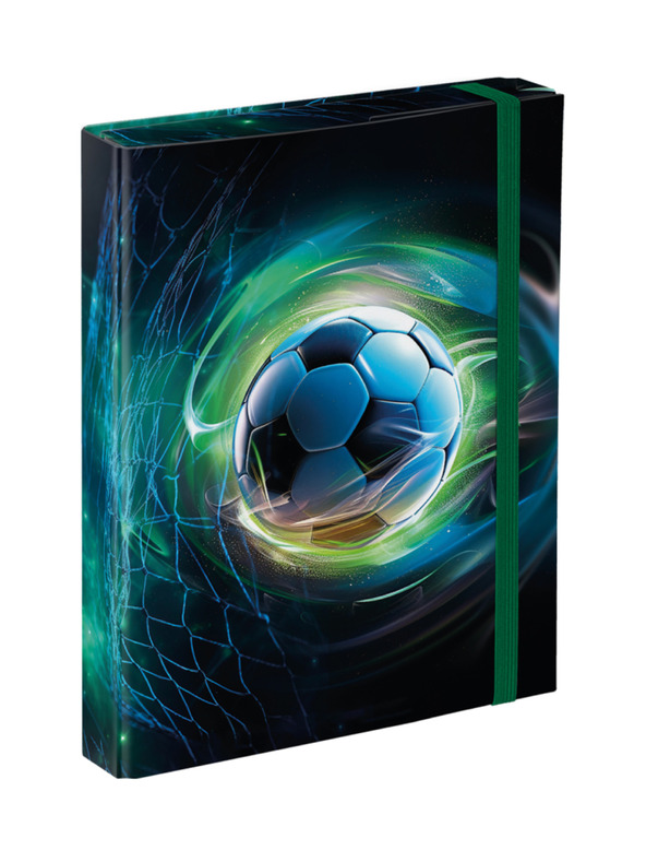 BAAGL  Сини папки за учебни тетрадки A5 Baagl Футболна топка