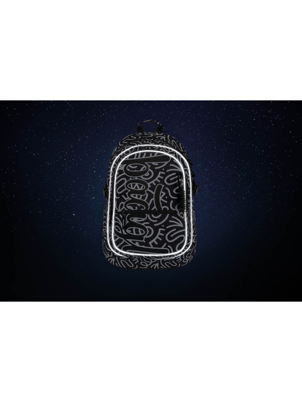 BAAGL  Черна училищна раница Baagl Core Element