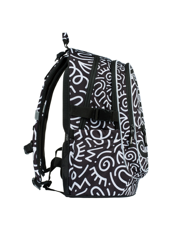 BAAGL  Черна училищна раница Baagl Core Element