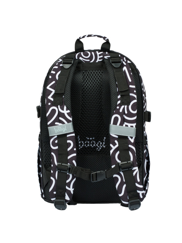 BAAGL  Черна училищна раница Baagl Core Element