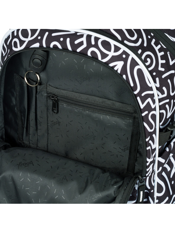 BAAGL  Черна училищна раница Baagl Core Element