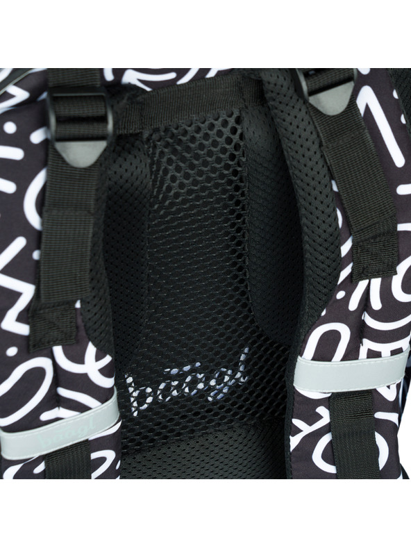 BAAGL  Черна училищна раница Baagl Core Element