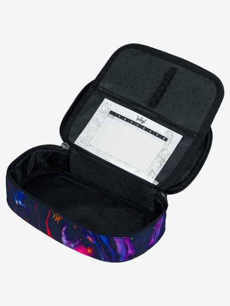 BAAGL  Лилав ученически моливник Baagl Marble