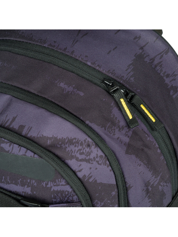 BAAGL  Сив училищен комплект - раница, моливник, чанта Baagl Skate Dune