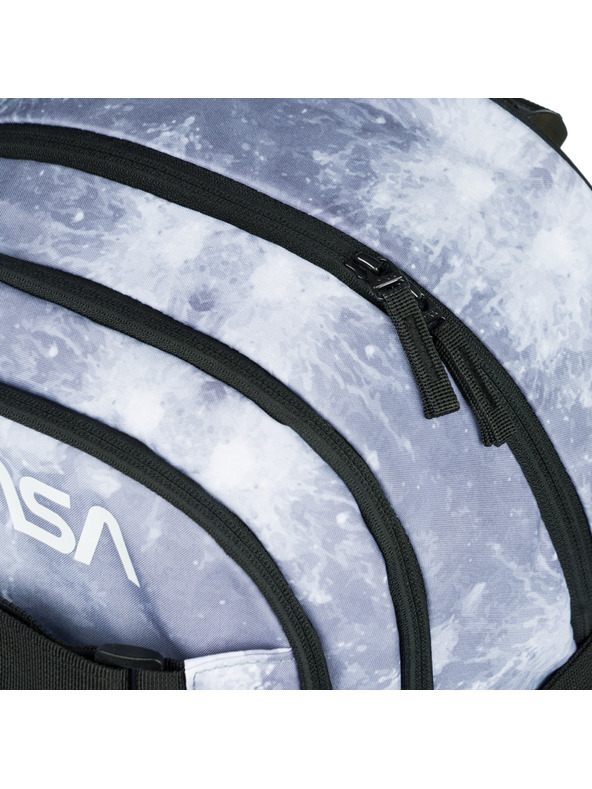 BAAGL  Сива ученическа раница Baagl Skate NASA Grey