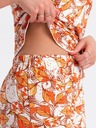 Edoti Дамска пижама - оранжева EDOTI