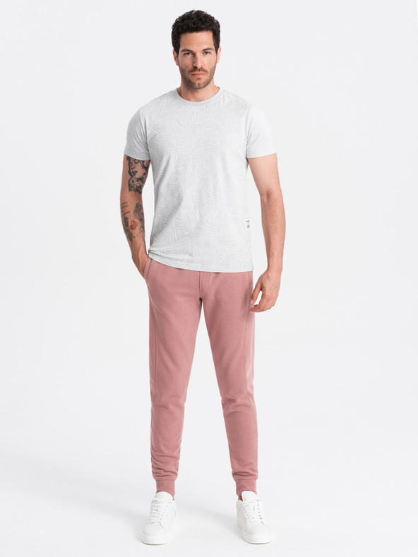 Ombre Clothing Мъжки памучен спортен панталон BASIC jogger Ombre Clothing