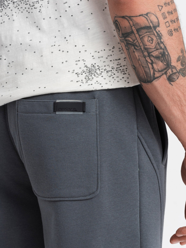 Ombre Clothing Мъжки памучен спортен панталон BASIC Ombre Clothing