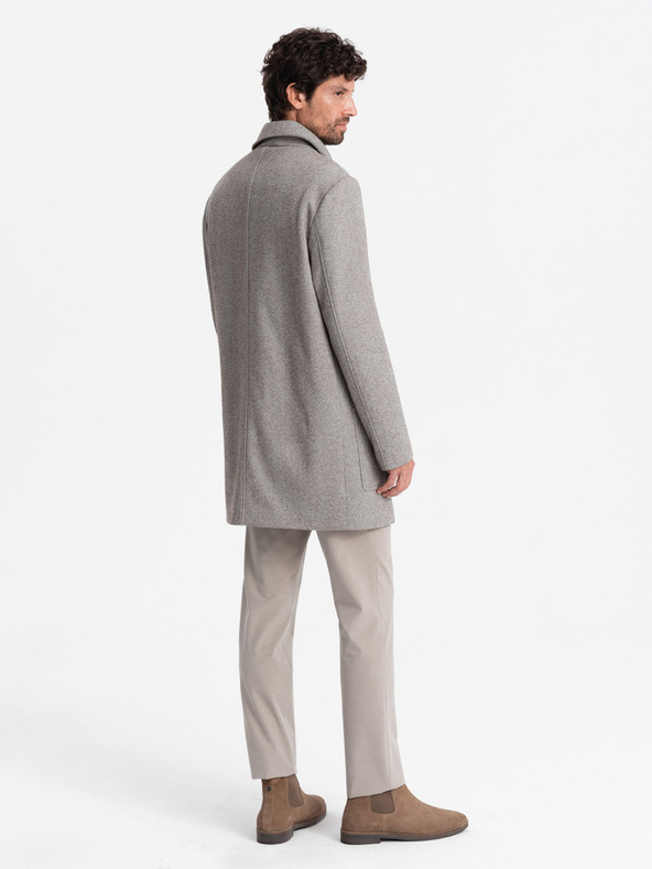 Ombre Clothing Мъжко едноредно палто Ombre Clothing