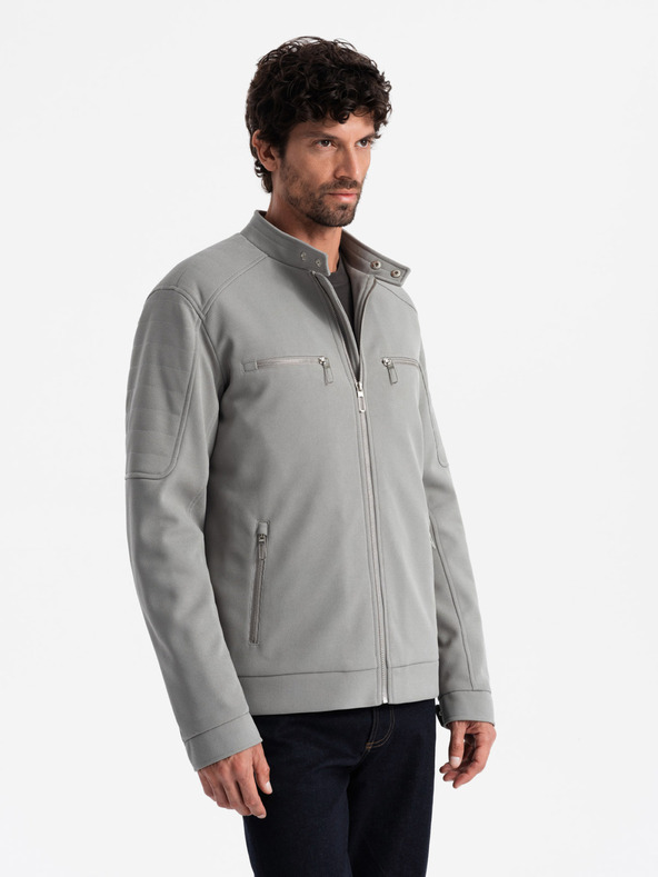 Ombre Clothing Мъжко яке с джобове и яка Ombre Clothing