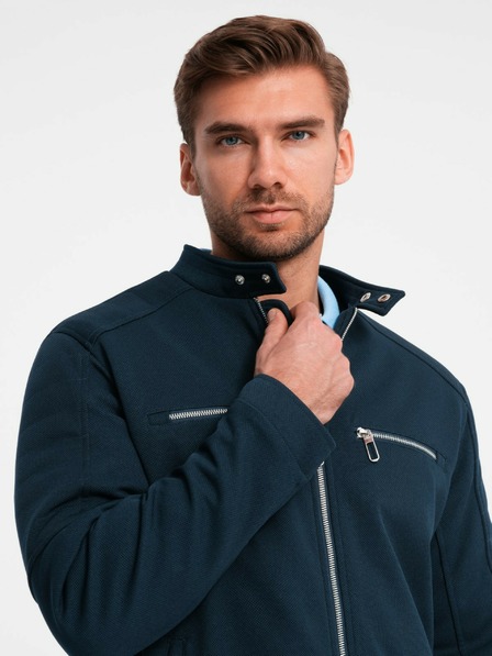 Ombre Clothing Мъжко яке със стояща яка и джобове Ombre Clothing