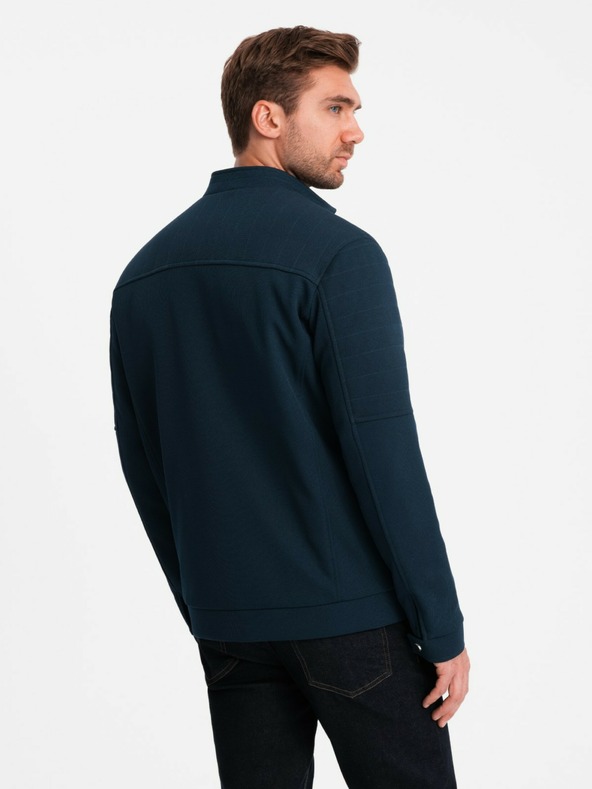 Ombre Clothing Мъжко яке със стояща яка и джобове Ombre Clothing