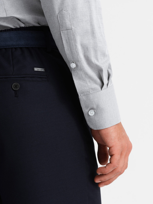 Ombre Clothing Мъжка риза Ombre Clothing SLIM FIT V2 OM-SHCS-0174