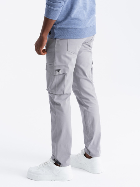 Ombre Clothing Мъжки дрехи Ombre STRAIGHT LEG CARGO V3 OM-PACG-0196