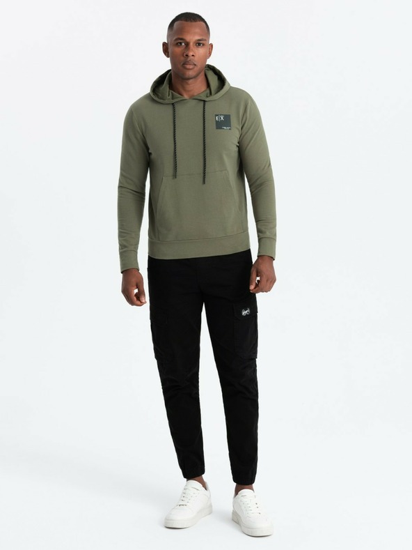 Ombre Clothing Мъжко кенгуру с качулка Ombre Clothing