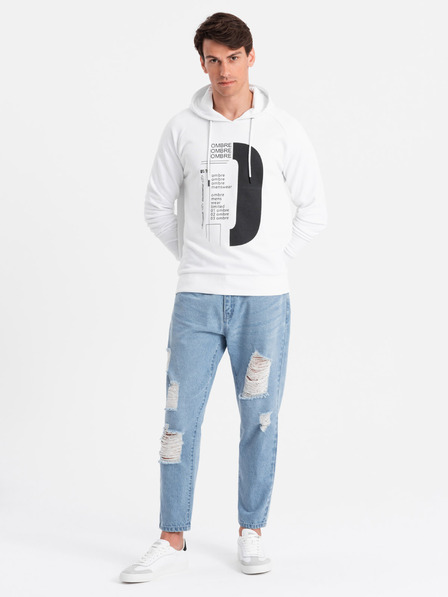 Ombre Clothing Мъжки заострени дънки Ombre Clothing