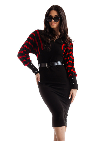 Edoti Дамска миди рокля EDOTI