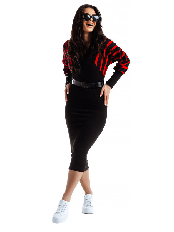 Edoti Дамска миди рокля EDOTI