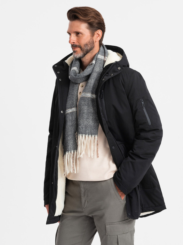 Ombre Clothing Мъжко дълго яке тип "парка" Ombre Clothing