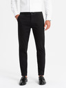Ombre Clothing Мъжки чино панталони REGULAR FIT черни Ombre Clothing