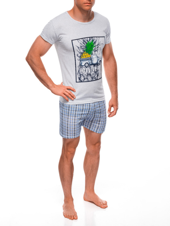 Edoti EDOTI Мъжка пижама, сива