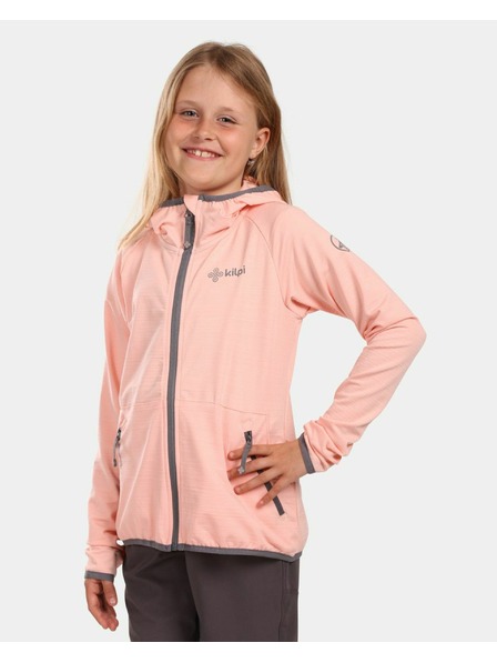 Kilpi Лека спортна качулка за момичета Kilpi MEMPHIS-JG Coral