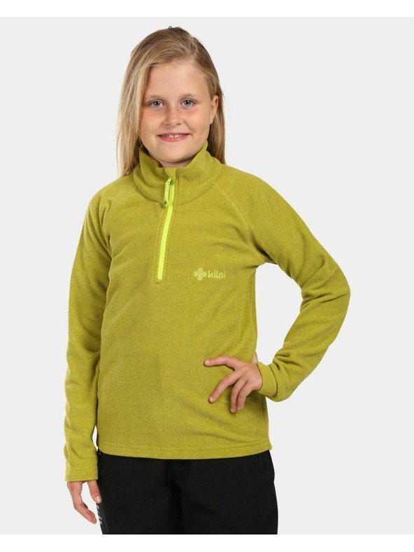 Kilpi Детски поларен суитшърт Kilpi ALMERI-J Светлозелен