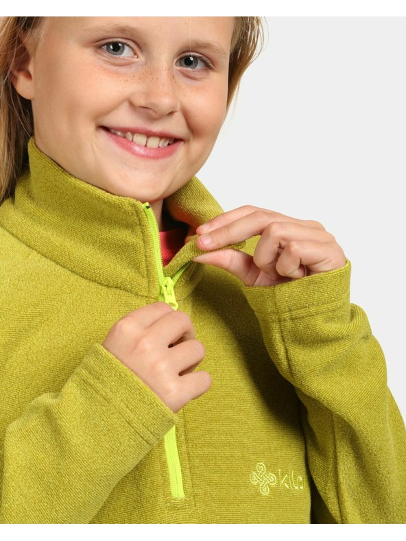Kilpi Детски поларен суитшърт Kilpi ALMERI-J Светлозелен