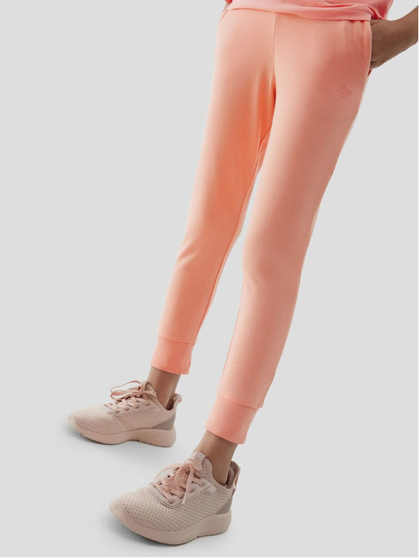 4F Момичета памучен суитчър