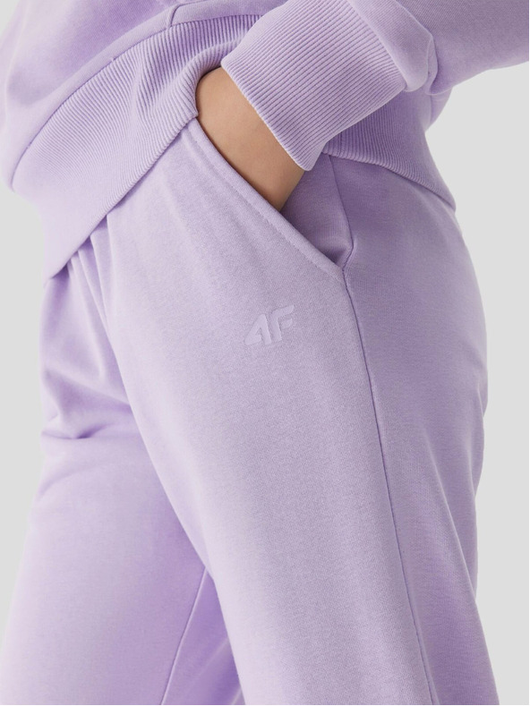 4F Момичета памучен суитчър