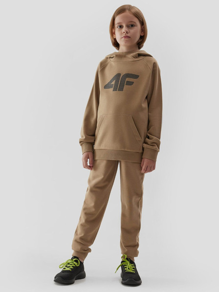 4F Момчета памучен суитчър