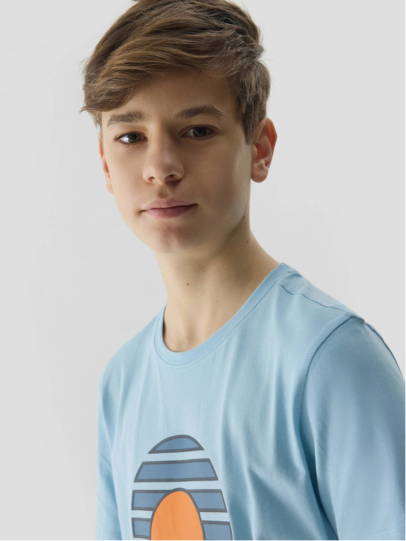 4F Блуза от органичен памук 4F за момчета