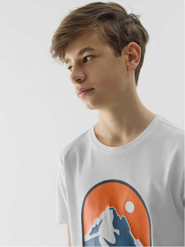 4F Блуза от органичен памук 4F за момчета