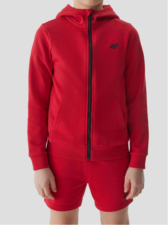 4F Момчешки термален суитчър с качулка 4F