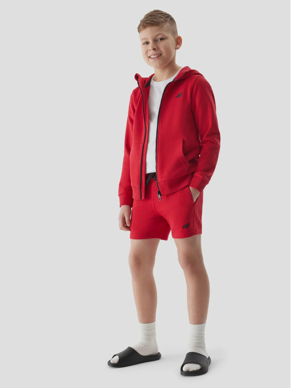 4F Момчешки термален суитчър с качулка 4F