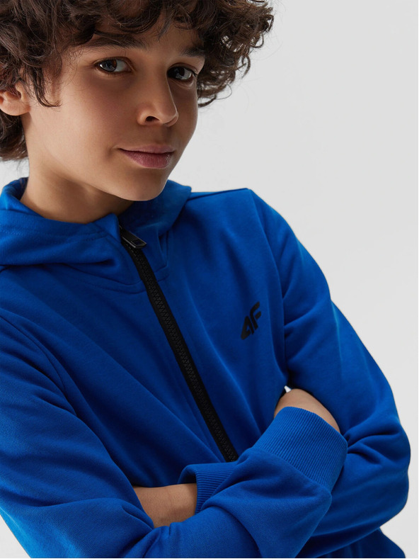 4F Момчешки термален суитчър с качулка 4F