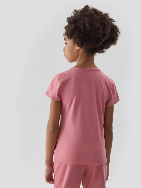 4F Обикновена тениска за момичета 4F